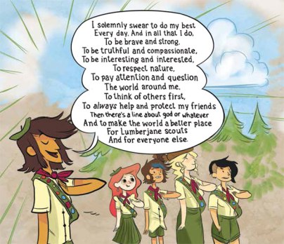 Lumberjanes Oath