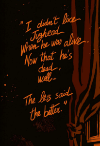 Veronica Lodge at her witchy best